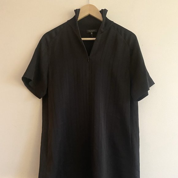 Rag & Bone Silk T-shirt Dress | XS - Picture 4 of 8